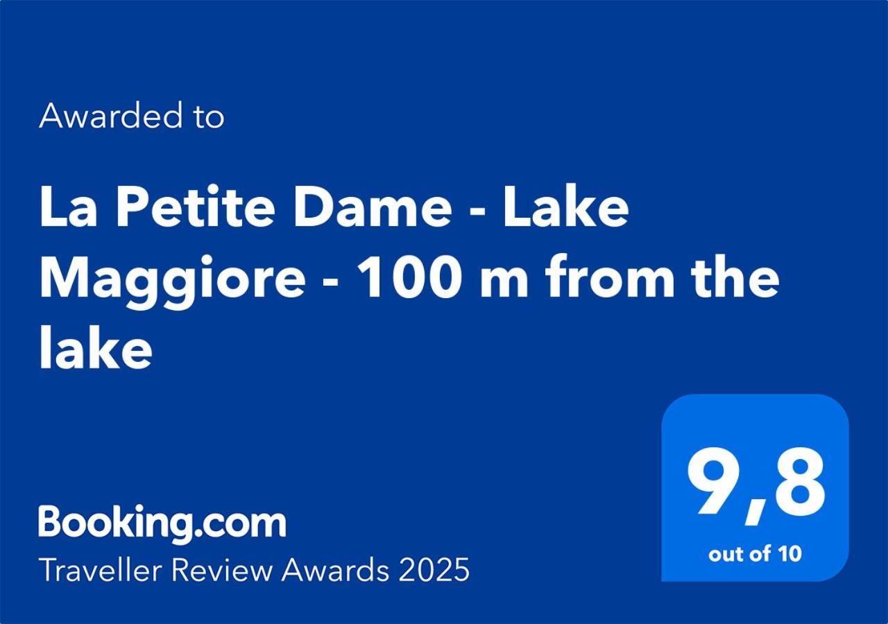 La Petite Dame - Lake Maggiore - 100 M From The Lake Вербания Экстерьер фото